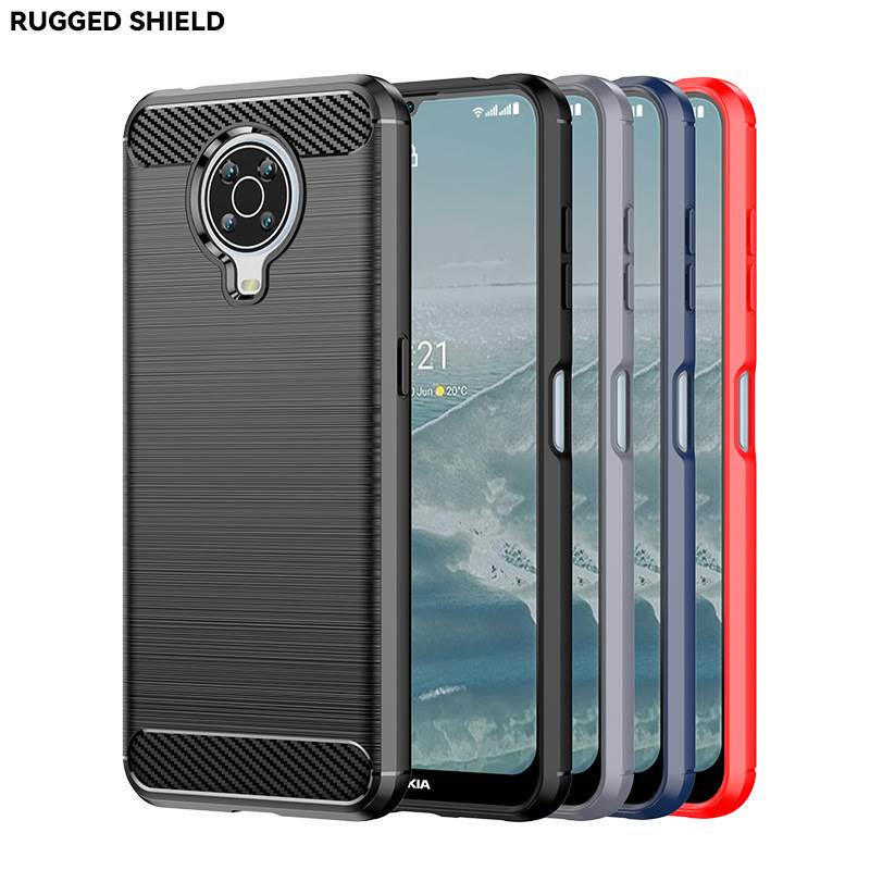 Suitable for Nokia G10/G20 Mobile Phone Case, Nokia G11/G21 Anti-Fall Protective Cover, Brushed Silicone Soft Shell Cover