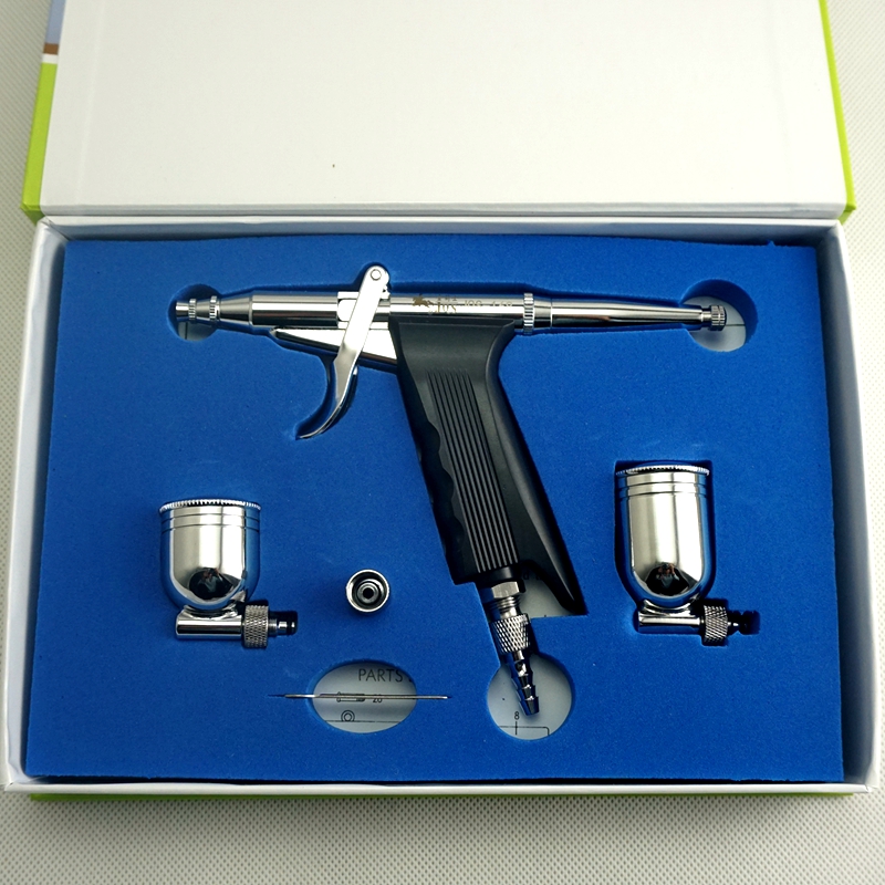 Golden Rider Pneumatic Spray Pen JQS168 Spray Paintbrush Tattoo Gun Style Model Toy Spray Gun Pen Beauty Painted up-Taobao
