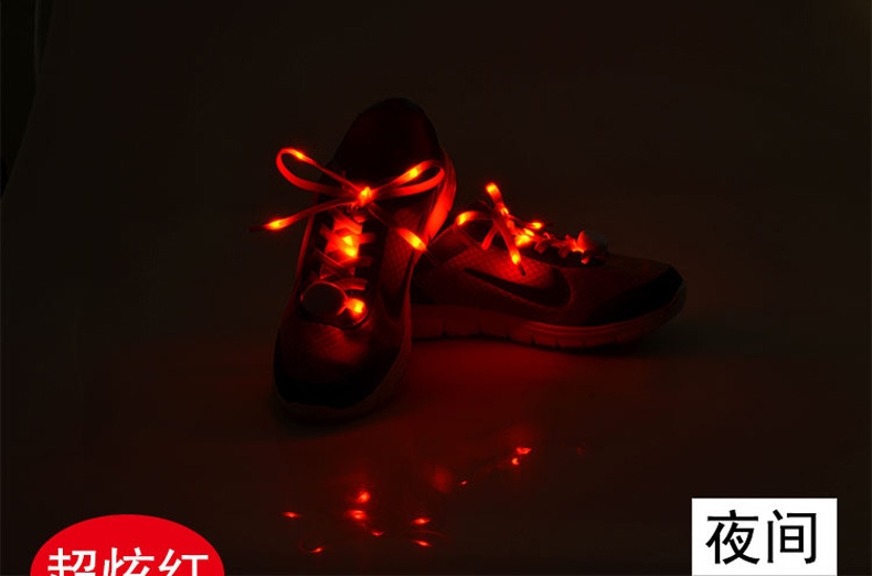 Thế hệ thứ bảy đèn led chiếu sáng dây giày Trượt băng đường phố led led dạ quang nylon flash dây giày co giãn