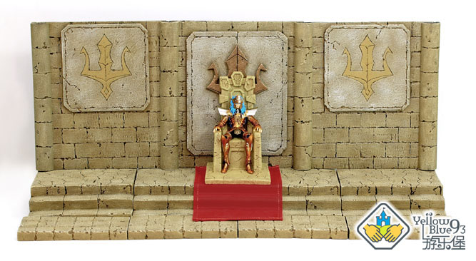 Pleasure Castle Saints Saints Saints Mythical Sea Royalist Poseidon Resin Mass-produced Sea World Scene G Cash