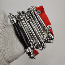 Nine-section whip stainless steel round style martial arts whip performance whip self-defense whip sandalwood bagel handle send color cloth bag