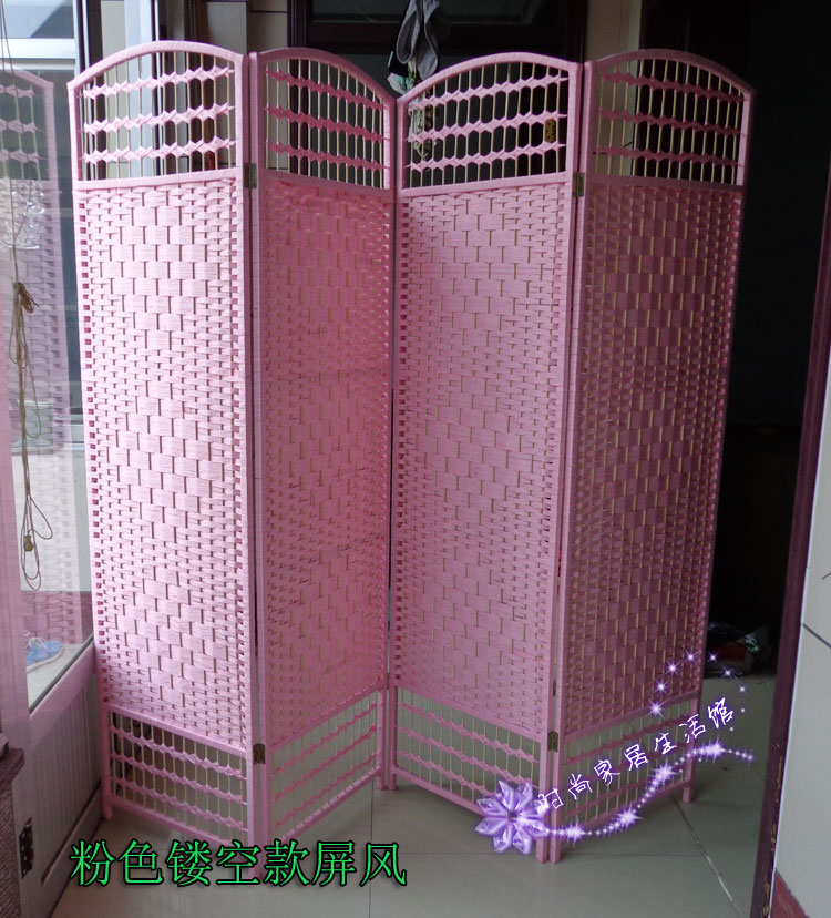 Vận chuyển rơm màn hình phân vùng hiên di động phù hợp phòng rắn màn hình gỗ văn phòng màn hình gấp màn hình vải màn hình - Màn hình / Cửa sổ vách bình phong giá rẻ
