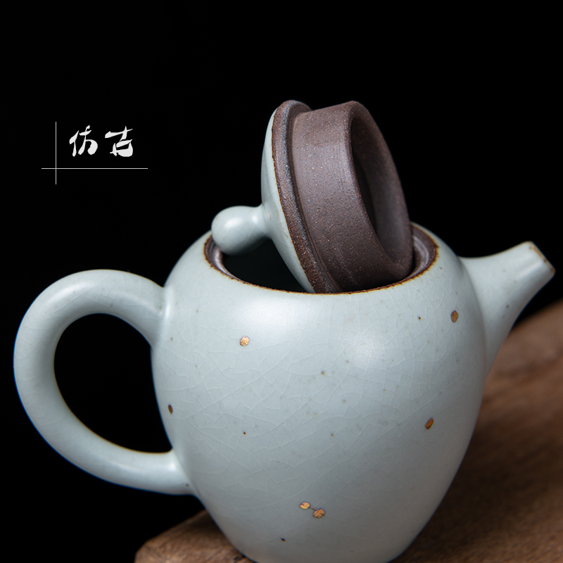 Public remit your up porcelain teapot kung fu small ceramic single pot clay POTS of small black tea tea tea, a single