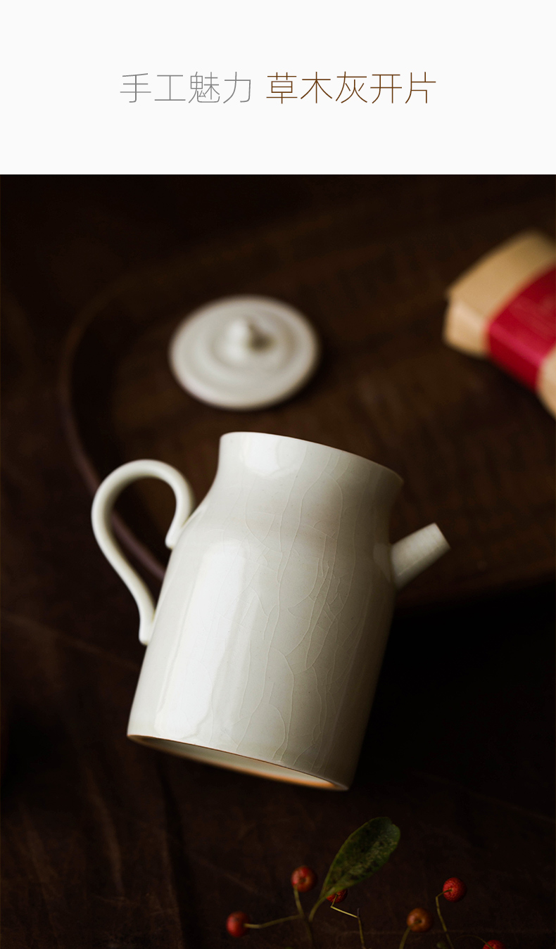 One little teapot with dahongpao teapot single pot small filter Japanese kung fu tea set of jingdezhen ceramics