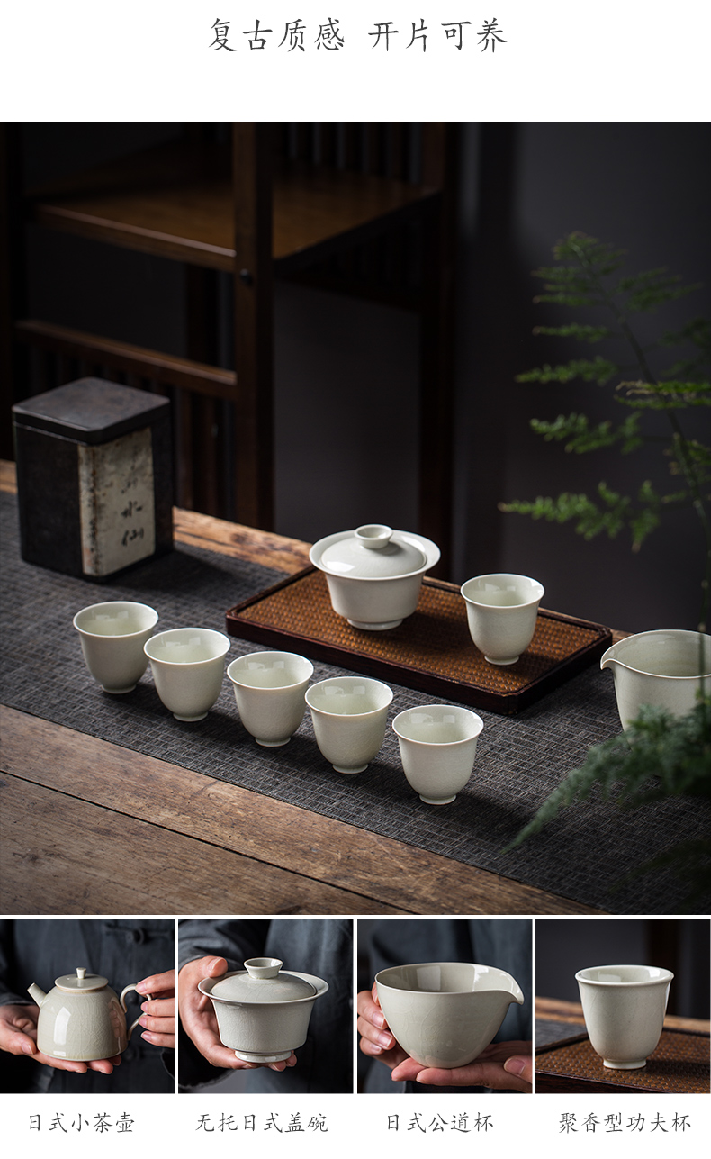 Public remit kung fu tea cups of tea tureen small single pure manual jingdezhen ceramic three to bowl