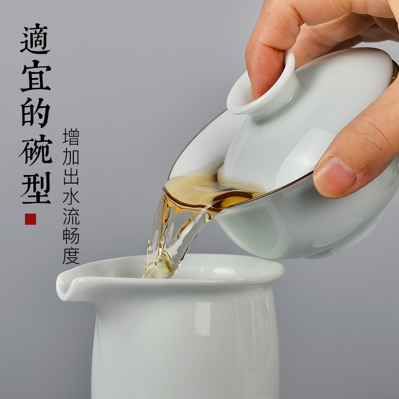 Jingdezhen ceramic tureen public remit only three to use hand grasp the use manual kung fu new one cup tea, tea sets