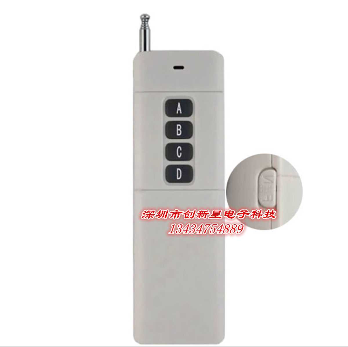 3000 m high-power wireless remote control launching handle water pump remote control 1 key 2 key 3 key 4 key 6 key 8 key 12 key