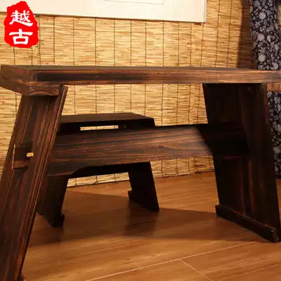 Yue ancient musical instrument paulownia antique portable folding special guqin table stool set Factory Direct