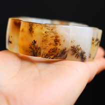 Yellow dragon jade water grass flower hand row no matter brand hand bracelet Ice yellow dragon jade hand chain 