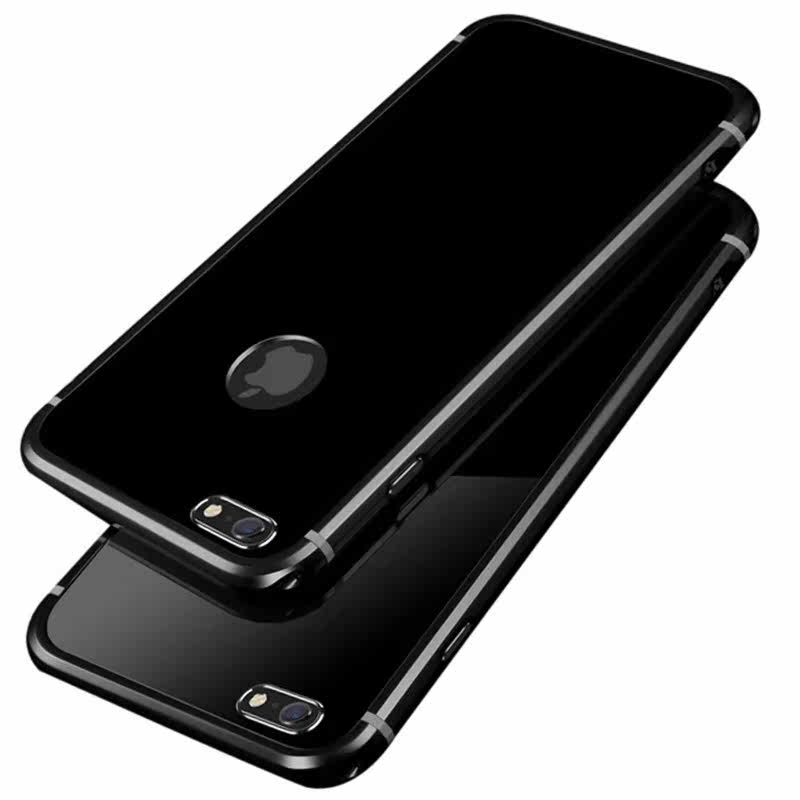 iy Rainbow Aluminum Metal Bumper Dazzle PC Back Cover Case for Apple iPhone 6S Plus/6 Plus & iPhone 6S/6