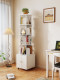 Rotating Bookshelf 360-Degree Floor-Standing Multi-Layer Storage Rack Bedroom Living Room Children's Picture Book Rack Movable Storage Shelf