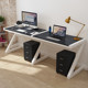 Modern simple economical computer desktop table household simple desk integrated double desk student writing desk