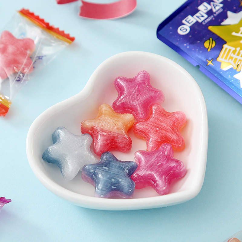 Japanese Fan Malock Stars Sugar Soda Grape Hami Melon Constellation High Face Value Creative Year Goods New Year Kids Candy