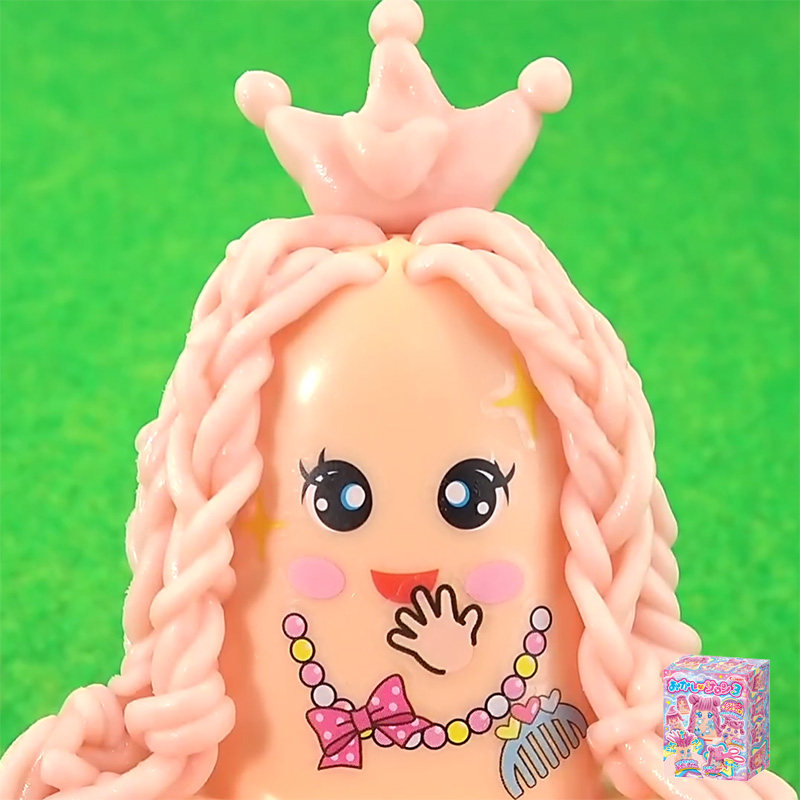 Japanese food play Thumbelina hairdresser said this Little Lingling Kobayashi food Maru Niki girl handmade diy toy