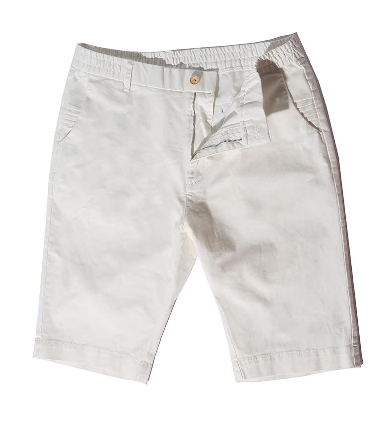 Qiao Lage Tide thương hiệu quần áo nam size lớn Mùa hè quần short giản dị người đàn ông béo thêm phân bón để tăng độ đàn hồi màu rắn quần tất nam
