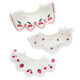 ins Korean style new baby bib petals 360 rotating baby saliva towel pure cotton gauze bib fake collar set