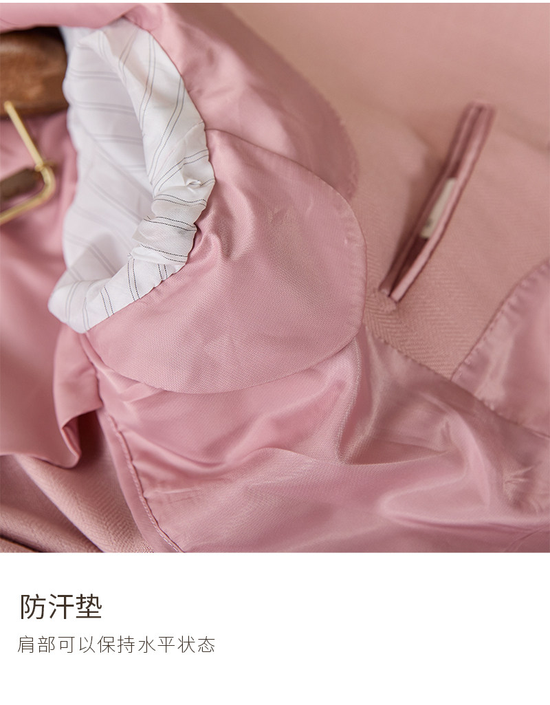 Hirsch Sanxian Business-Stil Entspannung nicht bügeln Leinen Tencel gemischt Fischgräten muster Anzug Jacke Herren Freizeit anzug trendy – Detail 20