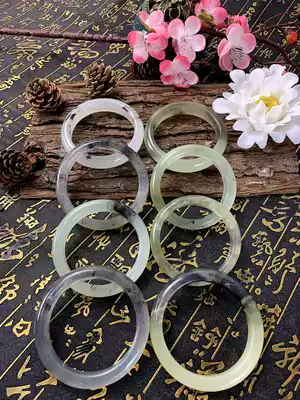 Xiuyu bracelet ice ink green glaze round bracelet source factory direct sales popular exquisite jewelry gifts