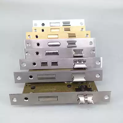 Indoor door door wooden door accessories 50 lock body lock cylinder handle screw lock head panel universal type