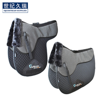 British style saddle pad equestrian supplies dance step saddle pad silicone platform saddle pad horse