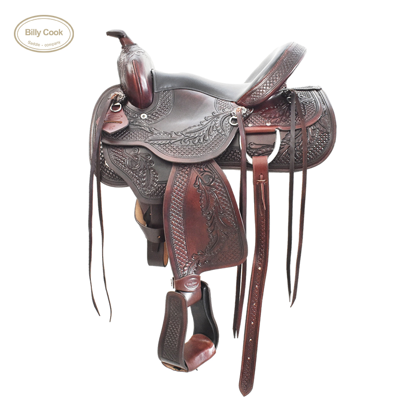 Century Knights Equestrian Products Horse-leather Outdoor Ride in Western Saddle Equipment