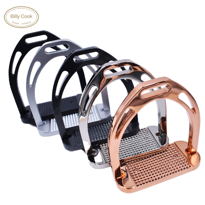 Century Jiurui Safety Stirrup Harness Supplies Equestrian Sports Tarpon Metal Non-Slip Ultra Light Stirrup
