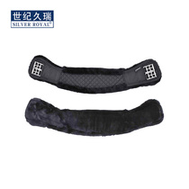 Endurance saddle belly belt dance step belly belt saddle belly belt double sliding buckle elastic buckle D ring saddle belly belt anti-belly burning