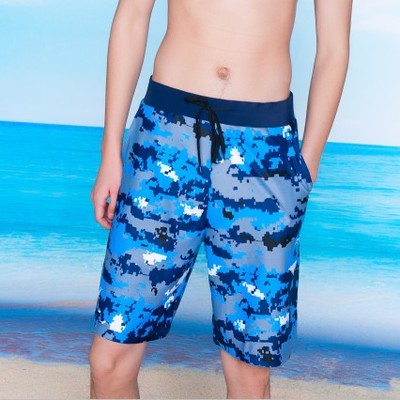 Men's Swimwear Boxer Men's Swimming Trunks Five Points Fashion Plus Size Men's Swimming Trunks Spa Beach Trunks