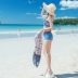 Bộ đồ bơi đôi mới chia tay boxer bikini ba mảnh nhỏ ngực nhỏ mùa xuân kỳ nghỉ đồ bơi nữ 	đồ đôi đi biển big size Vài đồ bơi