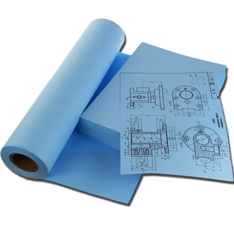 A3 drawing paper 80g 80g A4 A3 engineering drawing paper laser digital photocopy paper double-sided blueprint blueprint machine