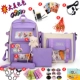 8802 Purple Four -Piece Set+Коллекция подарочных пакетов и покупка предпочтительной доставки