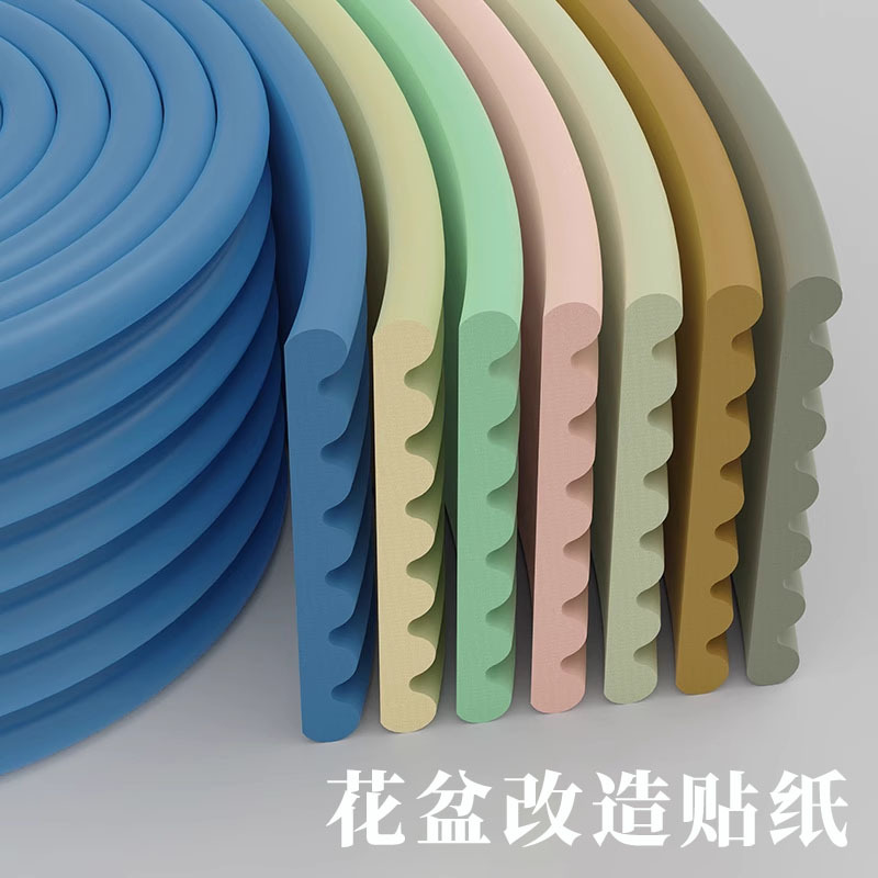Paper for Wrapping Flower Pots, Modified Sticker Wrap, Self-Adhesive Waterproof Renovation Pot Cover, Decorative Cover to Hide Imperfections and Protect the Pot