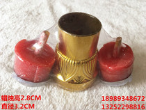 Small Candle Reed Core Candle Incense Stove Candle candle Clear Ming Winter to sacrificial Supplies candle Ancestral Incense Candle candle 2 pairs