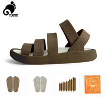 Toyot Totty Leisure Sandals Men and Women Summer Sea DIY beach shoes couple tide slippers