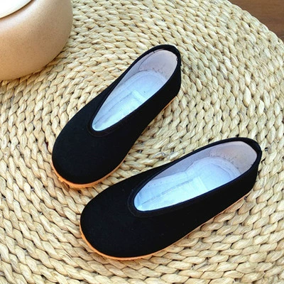 Детское дышащее ханьфу для мальчиков, детская этническая обувь, этнический стиль