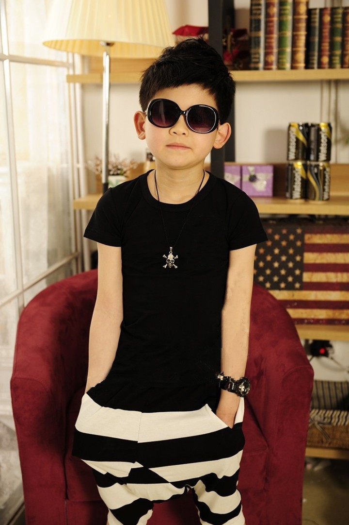 Tinh khiết bông trắng trẻ em của t-shirts cho nam và nữ vòng cổ lỏng ngắn tay vẽ tay trắng từ bi cha mẹ và con tùy chỉnh áo thun bé trai xuất khẩu