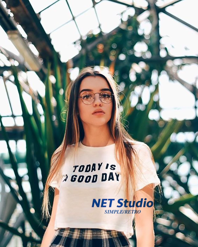 NETStudio hộp lớn hình quả lê thủy triều nam kính retro gương phẳng phiên bản Hàn Quốc của khung nữ màu đỏ khung - Kính đeo mắt kính