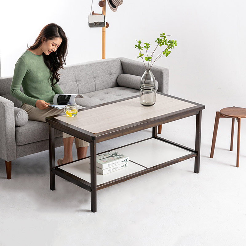 Day-style tea table modern minimalist living-room rectangular table small family type sofa tea table and collage tea table