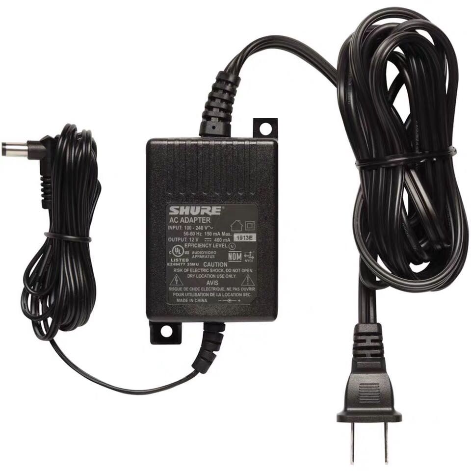 Shure Shure PS21EPGX4SLX4BLX288 wireless microphone power adapter straight transformer