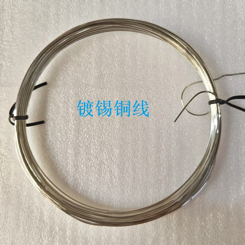Environmentally Friendly Tinned Copper Wire 0.5 0.6 0.8 1.2 1.5 2mm Jumper Wire Tinned Copper Solderable