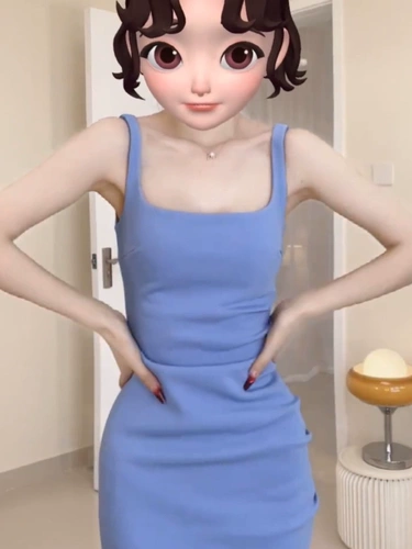 Приталенное длинное синее платье без рукавов без рукавов, квадратный вырез, коллекция 2023