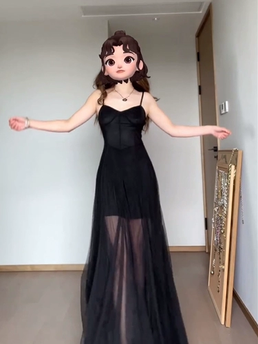 Черное сексуальное платье, подарок на день рождения