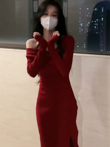 Свадебное платье, красное трикотажное трикотажное платье