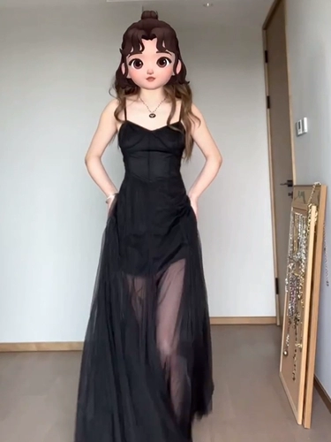 Черное сексуальное платье, подарок на день рождения