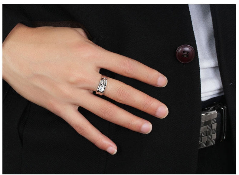 Bague homme en Argenterie - Ref 3087501 Image 38