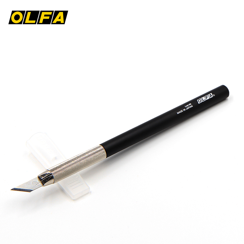Japan OLFA engraving knife rubber stamp engraving paper art DIY manual tool LTD-09 full metal pen knife