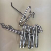 Mesh adhesive hook display rack stainless steel color jewelry rack adhesive hook mesh iron supermarket adhesive hook