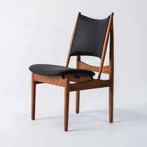 Medieval solid wood Little Chief dining chair for home use in hotels and B&Bs wabi-sabi style Egyptian chair Nordic retro designer chair