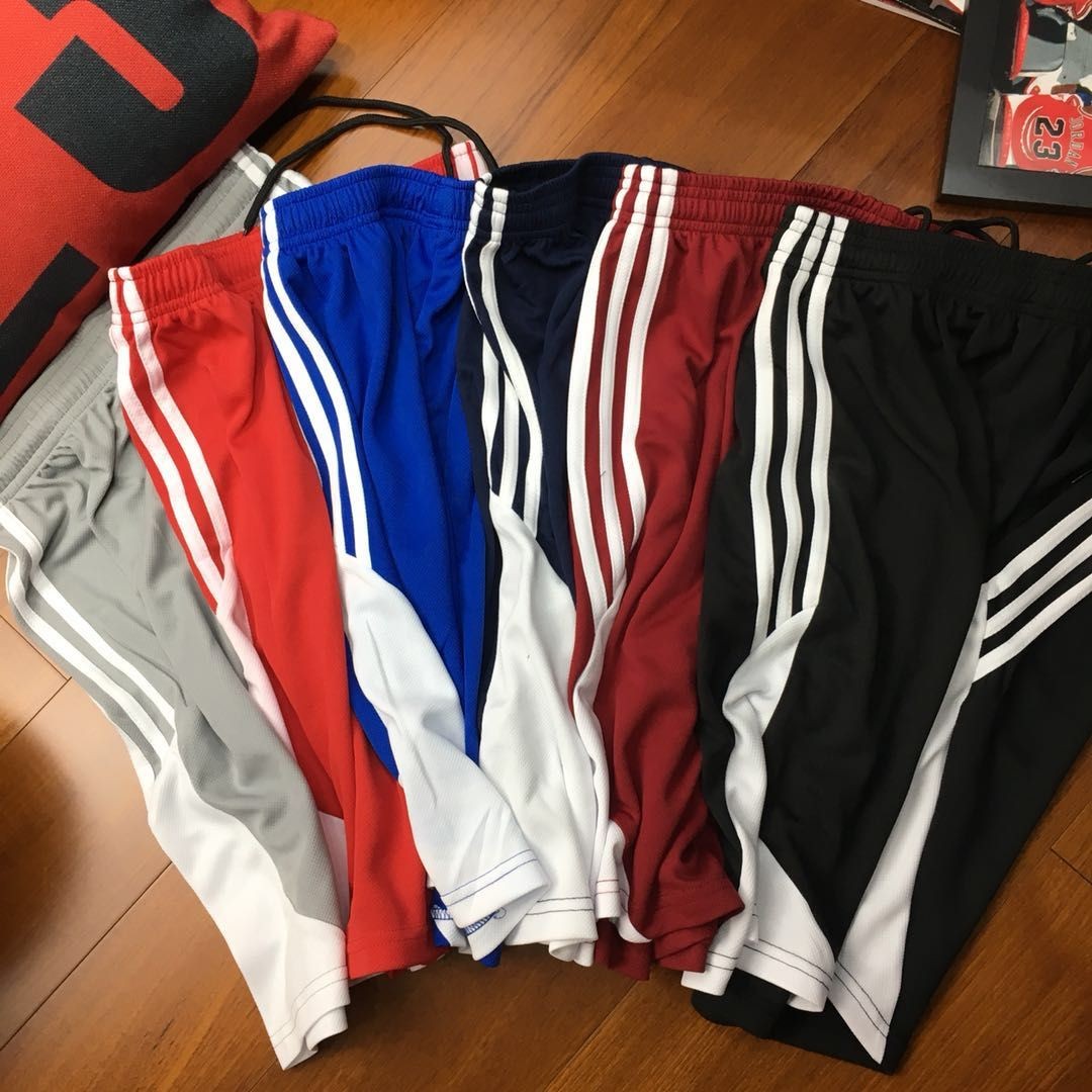 Bị hỏng mã chế biến nam giới và phụ nữ quần bóng rổ quần short sinh viên thể thao đường phố quần năm quần đào tạo quần khô nhanh thoáng khí vành và lưới bóng rổ	