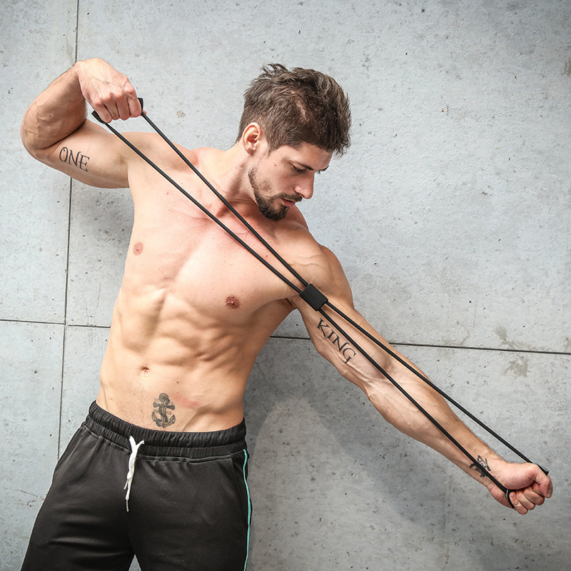 8 words Lalizers beauty back expanded chest theorizer stretch with shoulder neck arm training pull rope yoga fitness equipment